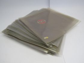 Approximately 120 PVC 12" record sleeves