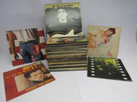 A collection of mixed Rock and Pop LP's including THE BEATLES: 'Beatles For Sale' (vinyl and