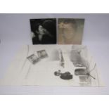 JOHN LENNON: 'Imagine' LP, with poster and two postcards (PAS 10004, vinyl VG+, sleeve VG, light