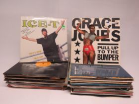 A collection of assorted Disco, House, Soul and Hip Hop 12" singles including Digital Underground,