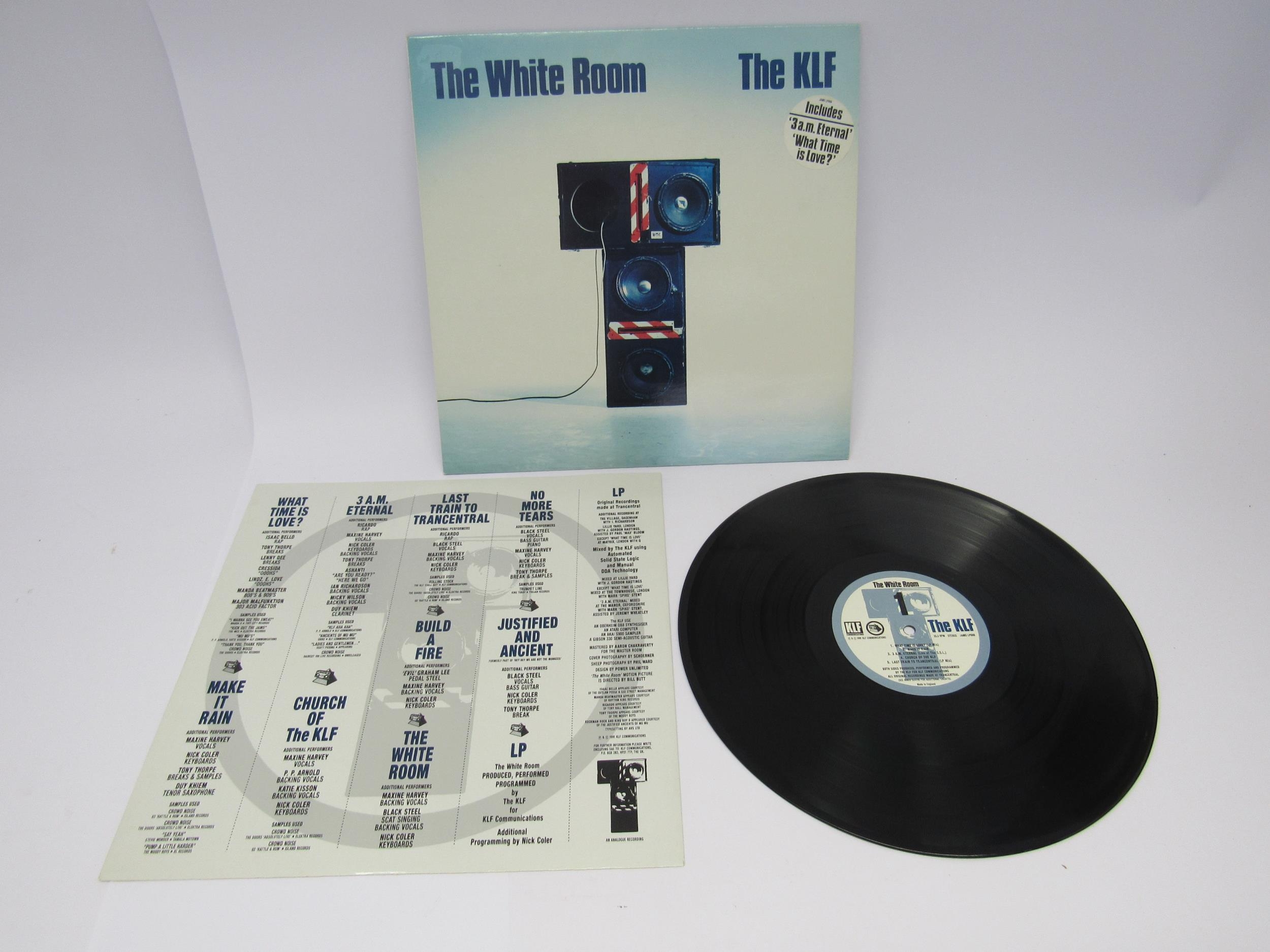 THE KLF: 'The White Room' LP (KLF Communications JAMS LP006, vinyl VG, sleeve EX with original - Image 2 of 2