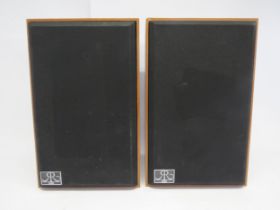 A pair of RAM model BM Isophon speakers, serial numbers D10082/D10083