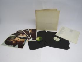 THE BEATLES: 'The Beatles' (White Album) 2xLP in embossed toploader sleeve no.0332130, complete with