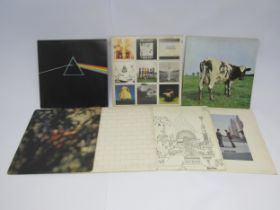 PINK FLOYD: Seven LP's to include 'The Dark Side Of The Moon' (SHVL 804), 'A Nice Pair' (SHDW