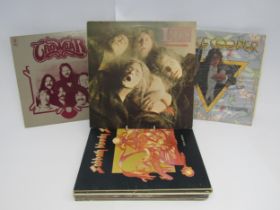 A collection of assorted Progressive, Blues Rock and Heavy Metal LP's to include LIFE: 'Life After