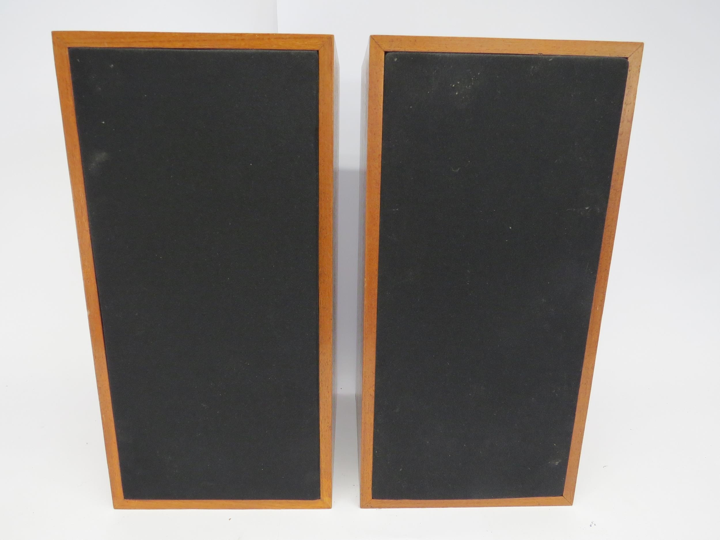 A pair of Bowers & Wilkins (B&W) DM5 speakers