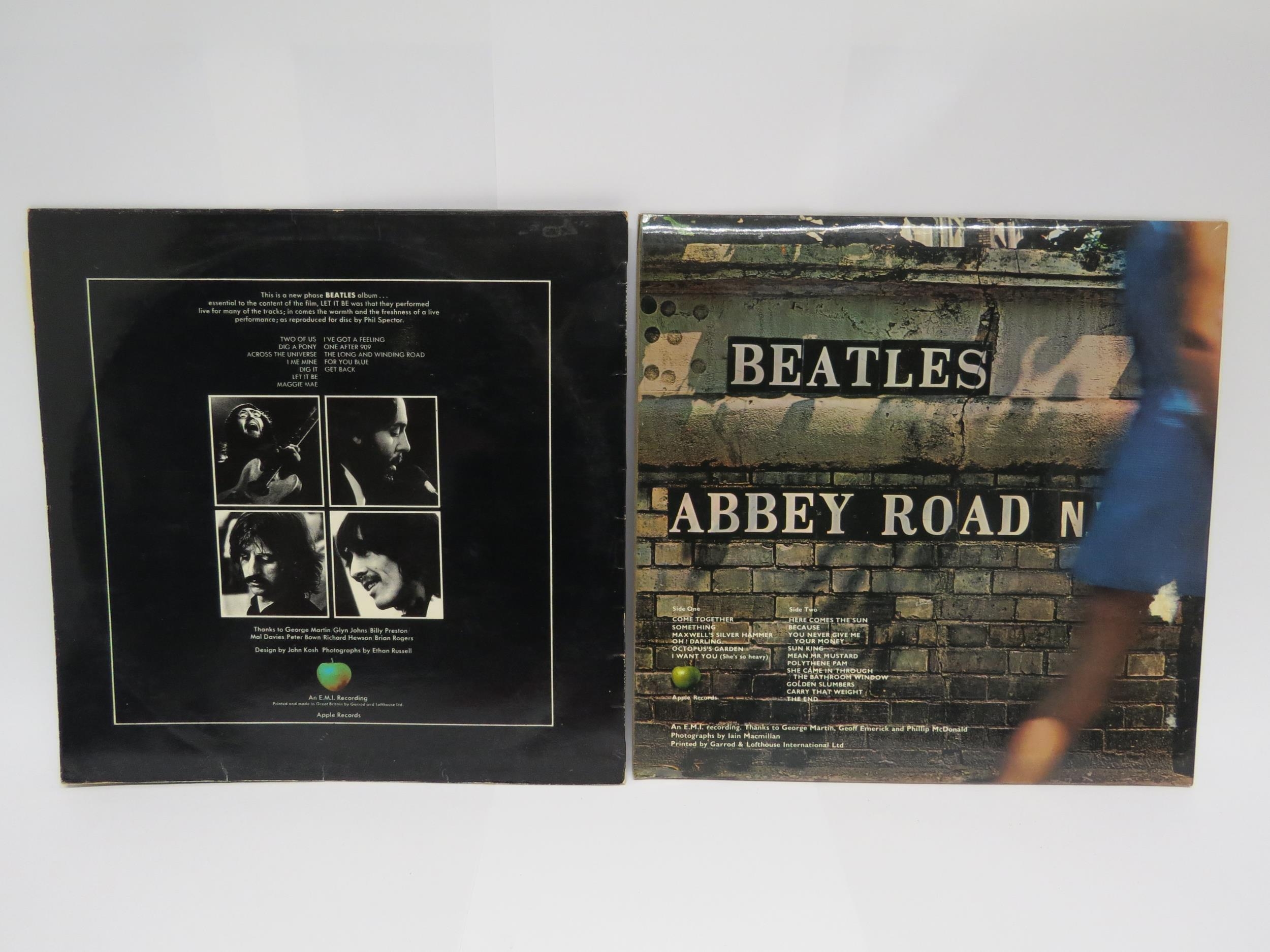 THE BEATLES: Two original UK stereo LPs to include 'Abbey Road', aligned Apple logo, 'Her Majesty' - Image 4 of 4