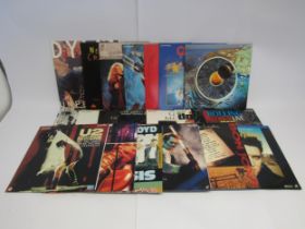A collection of music video, concert film and biopic laser discs to include Pink Floyd 'Pulse', '