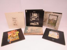Assorted LP's including Led Zeppelin, Pink Floyd, Roy Harper, John Lennon, Jefferson Airplane, Steve