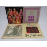 FAIRPORT CONVENTION: Three LPs to include 'Liege & Leaf' original 1969 UK release, pink Island