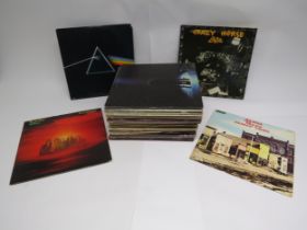 A collection of Prog Rock, Classic Rock, Country Rock, Funk Rock, Soft Rock and other LP's including