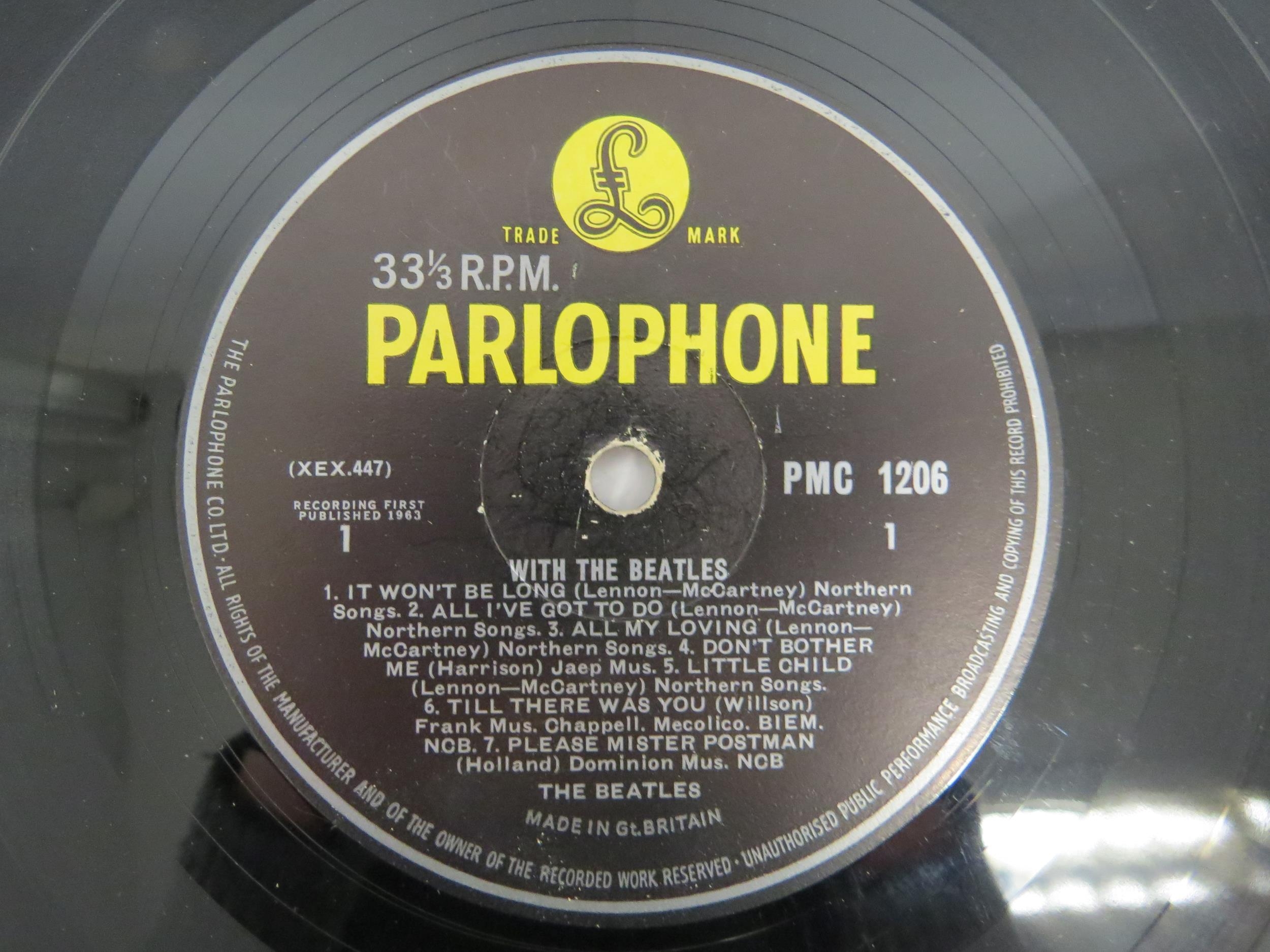 THE BEATLES: 'With The Beatles' LP, original UK mono pressing with Jobete credit on 'Money', black - Image 2 of 7