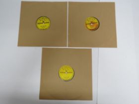 WARREN SMITH: Three 10" shellac 78rpm records on the Sun Records label to include 'Rock 'N' Roll