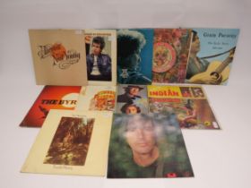 A collection of Folk Rock and Country Rock LPs to include BOB DYLAN: 'Highway 61 Revisited' (BPG