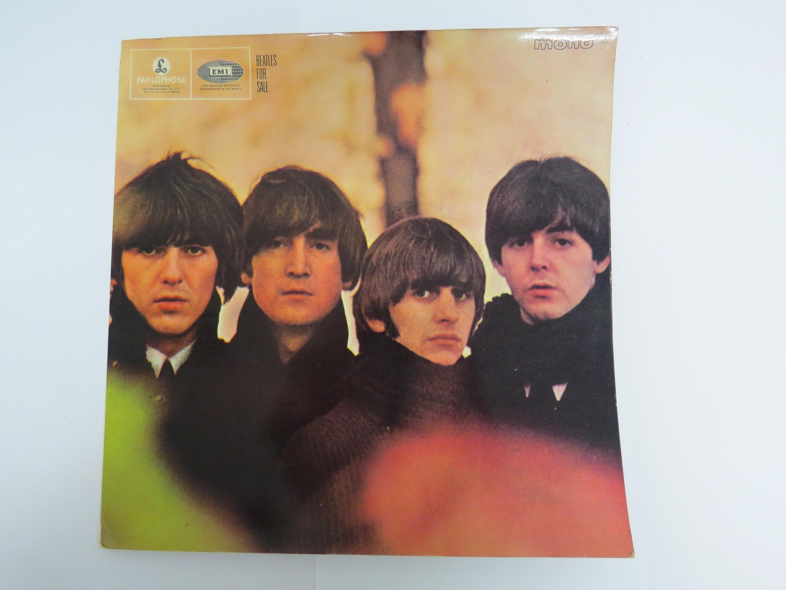 THE BEATLES: 'Beatles For Sale' LP, original UK mono pressing, black and yellow Parlophone labels ( - Image 4 of 6