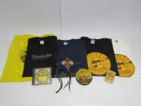 Two Sun Studios t-shirts and two Nashville t-shirts, purchased on the Sun Studios tour (all size