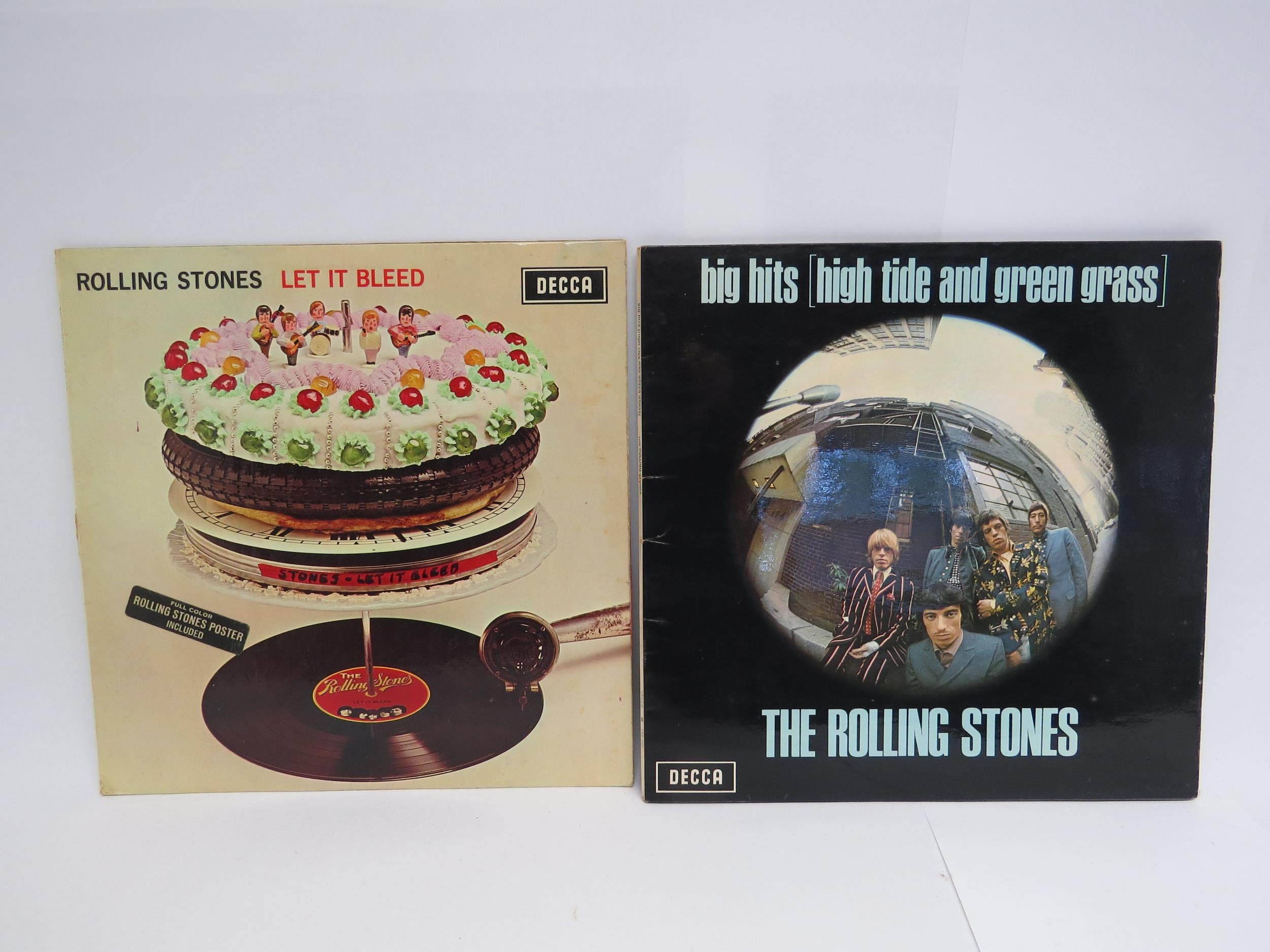 THE ROLLING STONES: 'Let It Bleed' LP, original UK mono pressing with printed inner sleeve, no