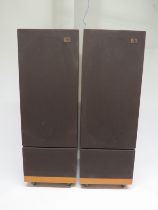 A pair of Monitor Audio speakers
