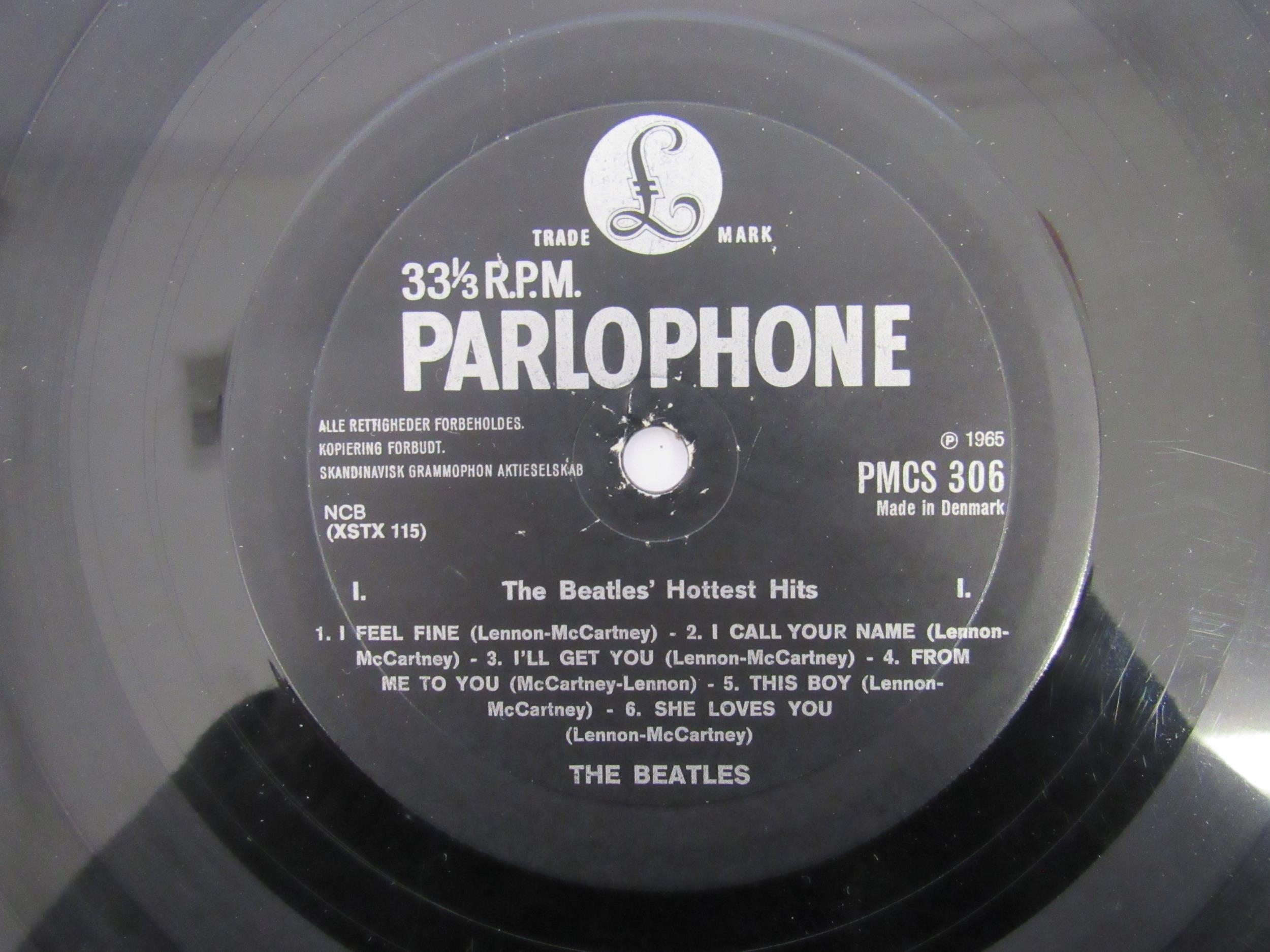 THE BEATLES: 'The Beatles Hottest Hits' LP, Parlophone PMCS 306, matrices XSTX 115 1 / XSTX 116 1, - Image 3 of 7