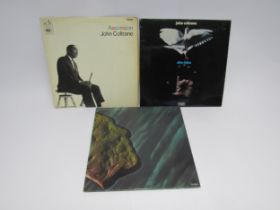 Jazz- JOHN COLTRANE: Three LPs to include 'Ascension' original UK mono pressing on HMV (CLP 3543,