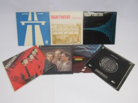 KRAFTWERK: A collection of seven LP's to include 'Kraftwerk' 2xLP combined UK release of the first
