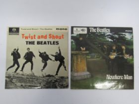 THE BEATLES: Two 7" EP's to include 'Nowhere Man' (GEP 8952, slight warp to record, sleeve EX)