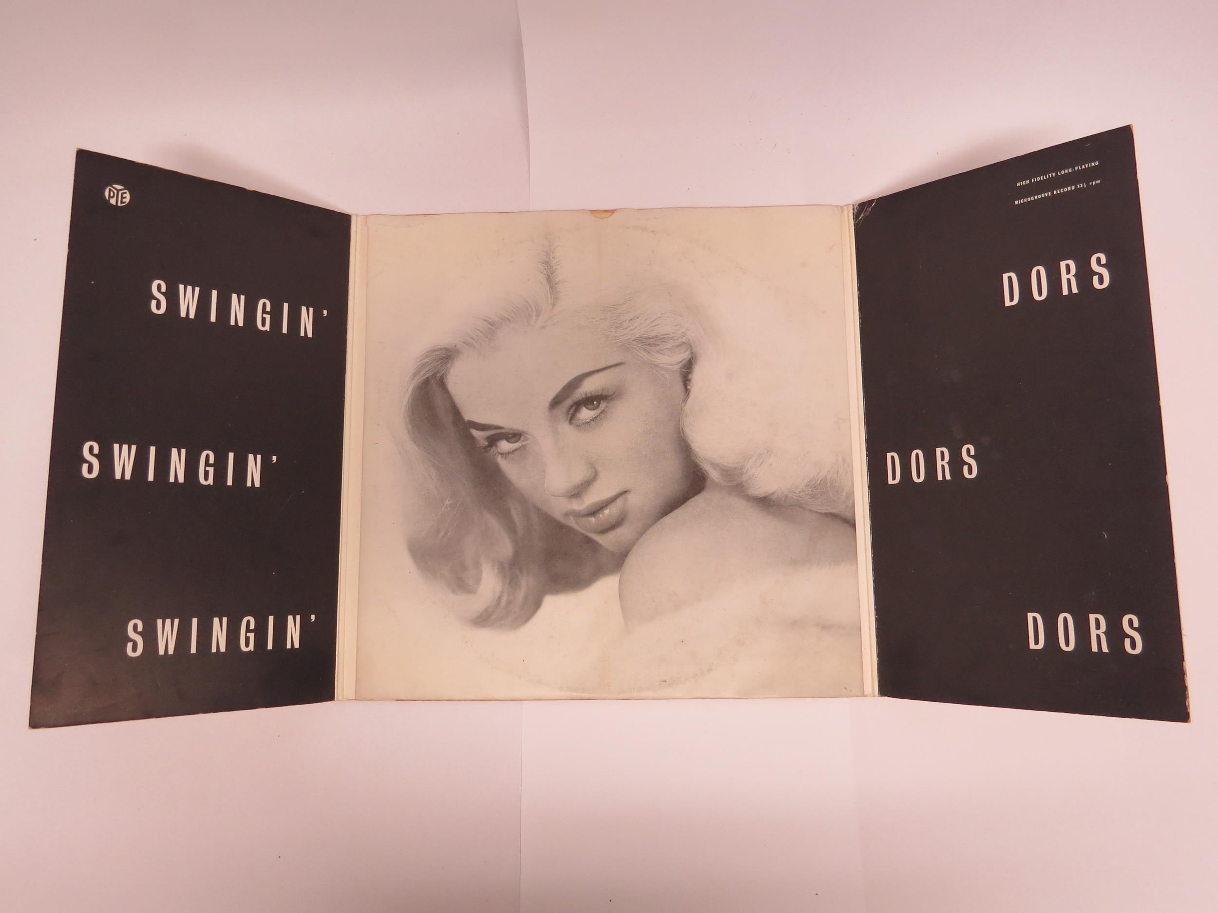 DIANA DORS: 'Swnigin Dors' LP, original 1960 UK release on red vinyl, housed in novelty front - Image 3 of 3