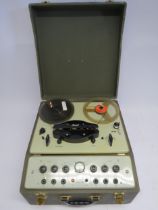 A Brenell Mark 5 M reel to reel tape recorder