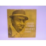 SHAKEY JAKE: 'Good Times' Blues LP, original 1960 US pressing (Prestige Bluesville BV-1008, vinyl