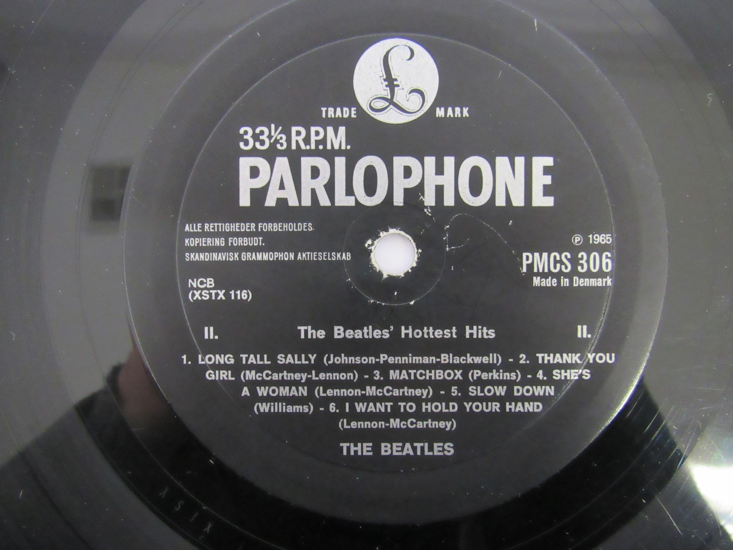 THE BEATLES: 'The Beatles Hottest Hits' LP, Parlophone PMCS 306, matrices XSTX 115 1 / XSTX 116 1, - Image 4 of 7