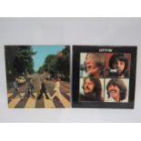 THE BEATLES: Two original UK stereo LPs to include 'Abbey Road', aligned Apple logo, 'Her Majesty'
