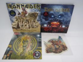 IRON MAIDEN: Three limited edition picture disc LPs to include 'Somewhere In Time- The Best Of
