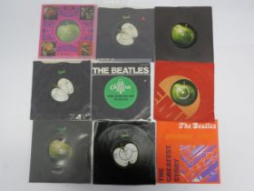 THE BEATLES: A collection of Beatles and related 7" singles to include 'Strawberry Fields