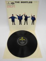 THE BEATLES: 'Help!' LP, original UK mono release, black and yellow Parlophone labels (PMC 1255,