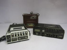 Two Marantz Superscope professional portable cassette recorders to include models C105 and C205