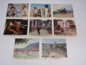 A set of eight Butch Cassidy And The Sundance Kid (1969) cinema lobby cards