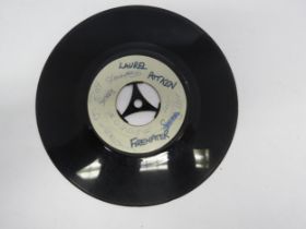 Reggae- WINSTON GROOVY: 'Sin Thing / Skinhead A Wreck The Town' white label 7" single, produced by