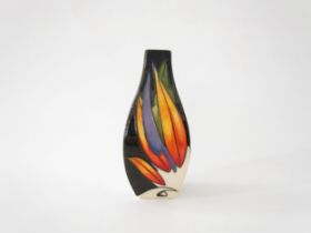 A Moorcroft Paradise Found pattern vase, designed by Vicky Lovatt, 13cm tall