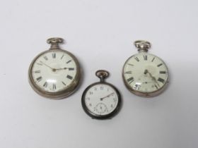 A Richard Fairey silver pair cased verge pocket watch, London 1825 movement numbered 8006 (hinge