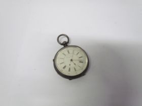 A Victorian silver cased, centre seconds chronograph pocket watch manufactured in Coventry by