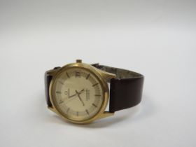 An Omega Seamaster quartz gents wristwatch