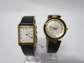 A gent's Piere Bolman Paris wristwatch and Baume des Brenleux wristwatch (2)