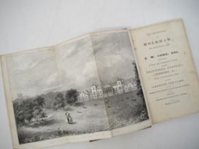 (Holkham Hall, Norfolk, Guidebooks.) 'New description of Holkham, the magnificent seat of T.W. Coke,