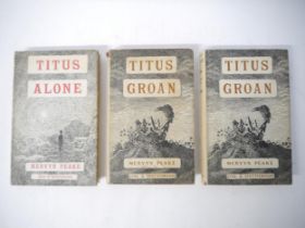 Mervyn Peake: 'Titus Groan', London, Eyre & Spottiswoode, 1946, 1st edition, original cloth gilt, in