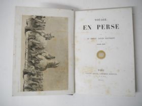 (India, Punjab – Travel of Russian Prince to Persia.) Prince Alexis Soltykoff: 'Voyage en Perse',