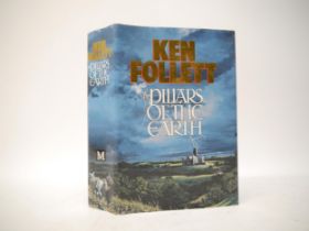 Ken Follett: 'The Pillars of the Earth', London, Macmillan, 1989, 1st edition, original cloth,