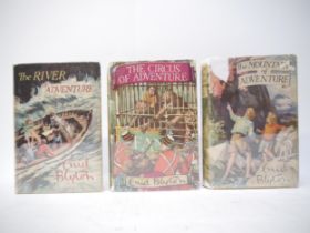 Enid Blyton, three Adventure Series first editions, all published London, Macmilan, all original
