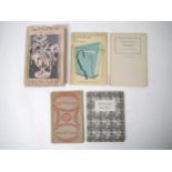 Virginia Woolf, Bloomsbury Group, Hogarth Press, a small collection of 5 titles, comprising Virginia