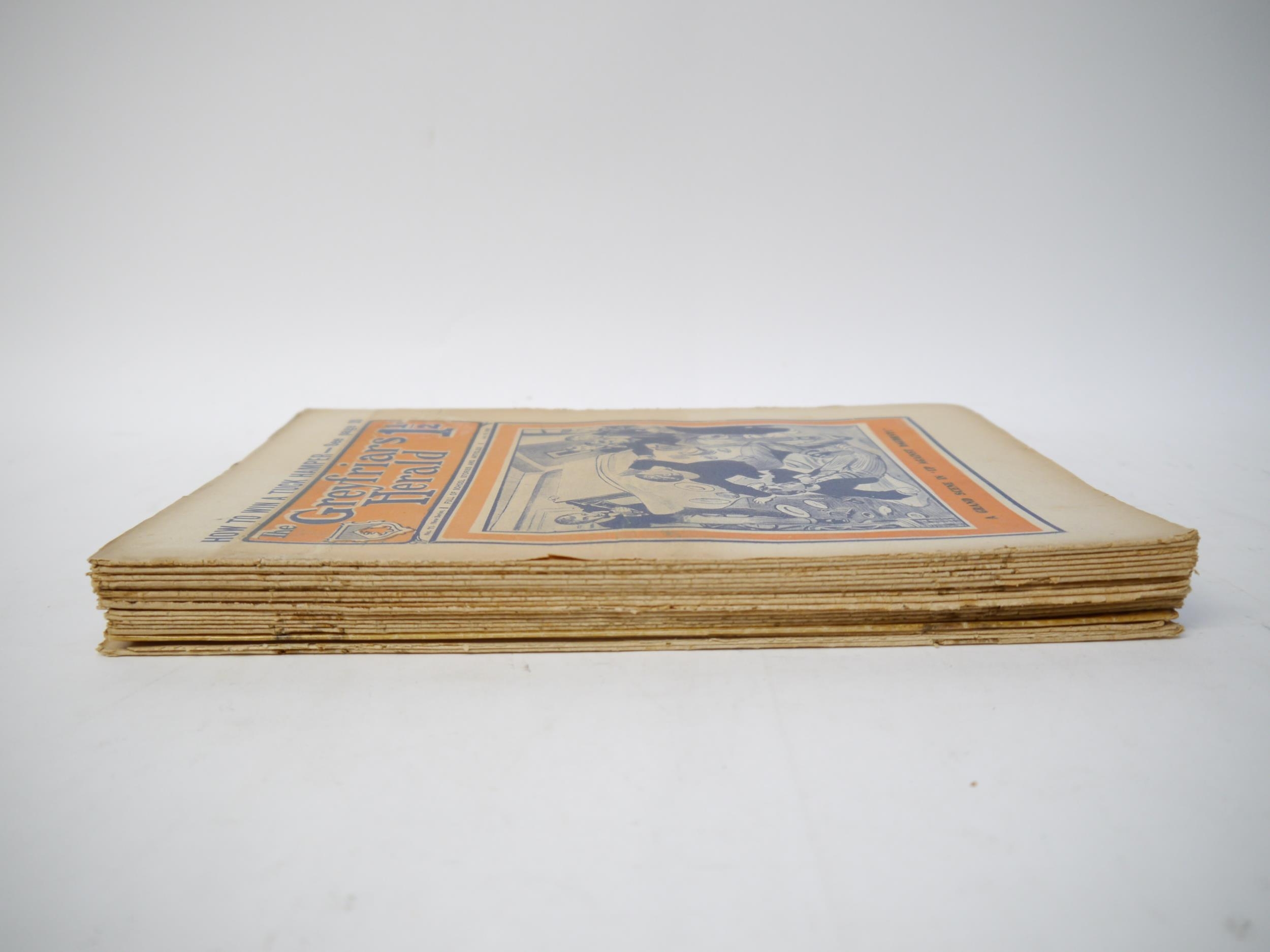 'The Greyfriars Herald', 20 assorted issues 1920, comprising No.'s 11-13, 15-17, 19-32, each - Image 2 of 2