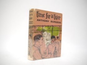 Anthony Burgess: 'Time for a Tiger', London, William Heinemann, 1956, 1st edition, original cloth
